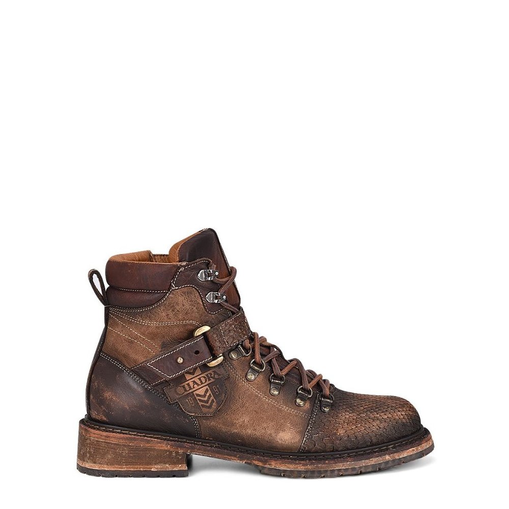 NIB Cuadra Python Leather Bootie - Picture 2 of 6